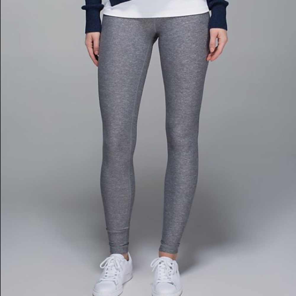 LULULEMON 🍋 Slate Grey Wunder Under Leggings